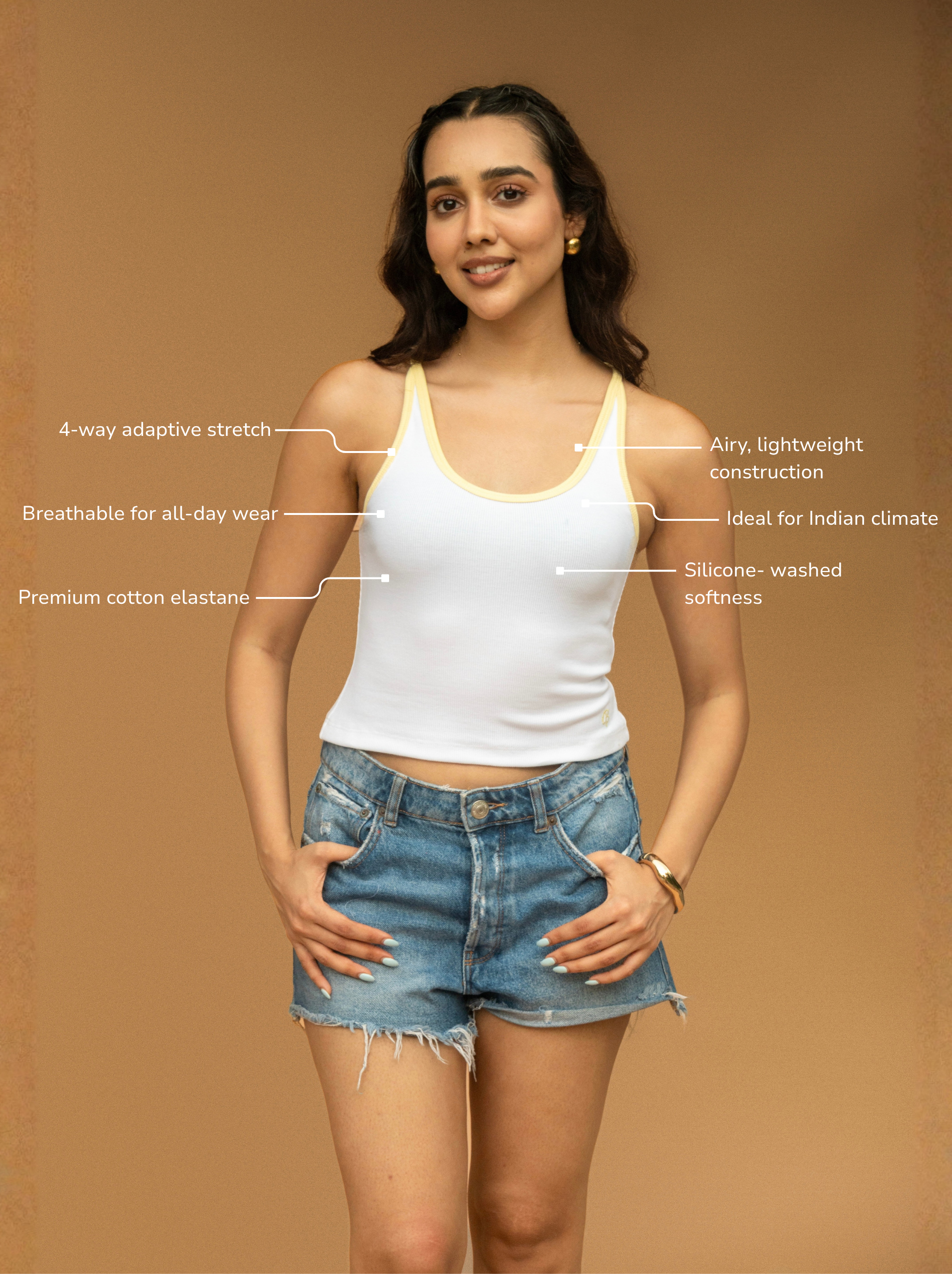 Dual Ribbed Tank Top