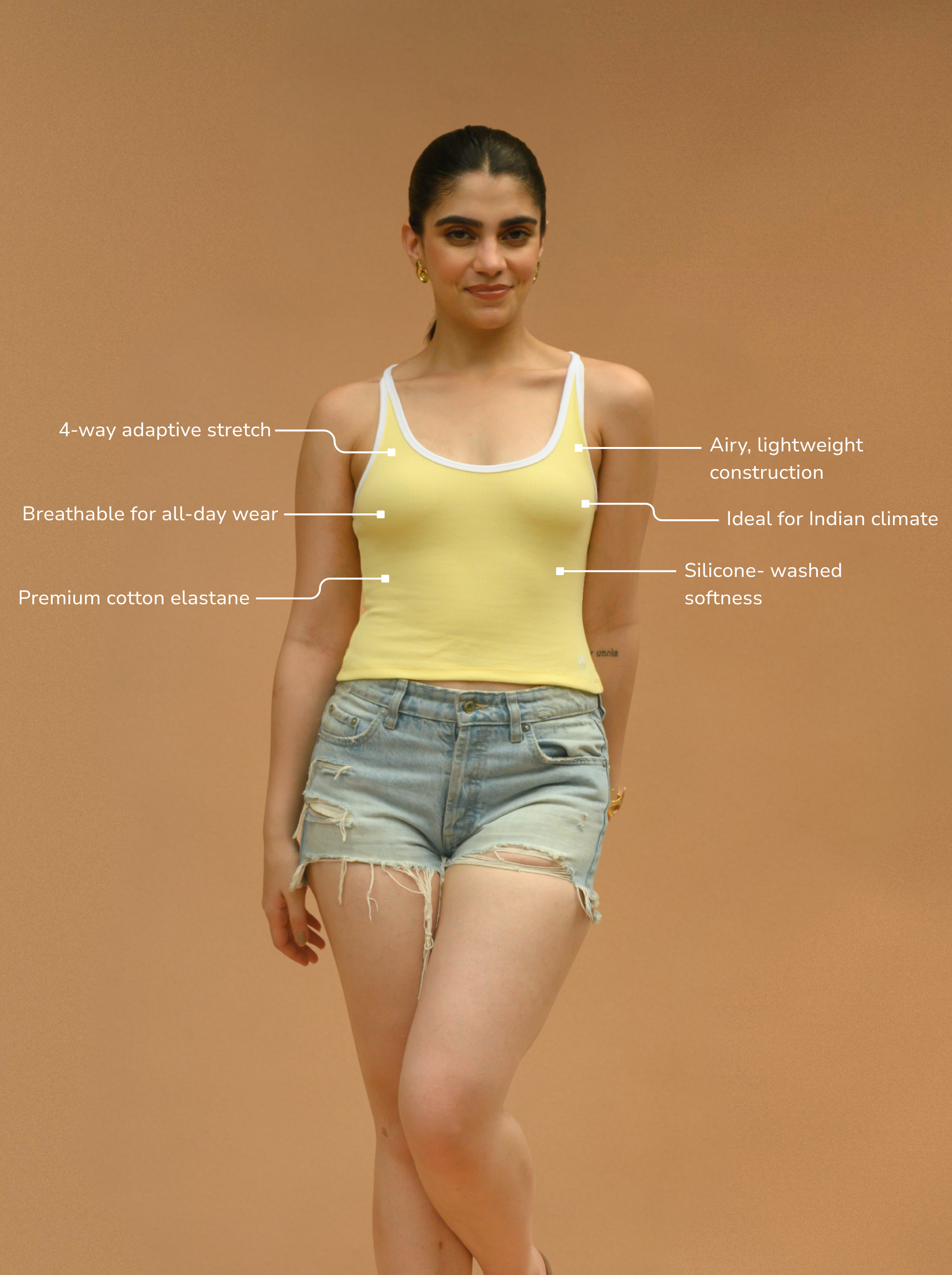 Dual Ribbed Tank Top