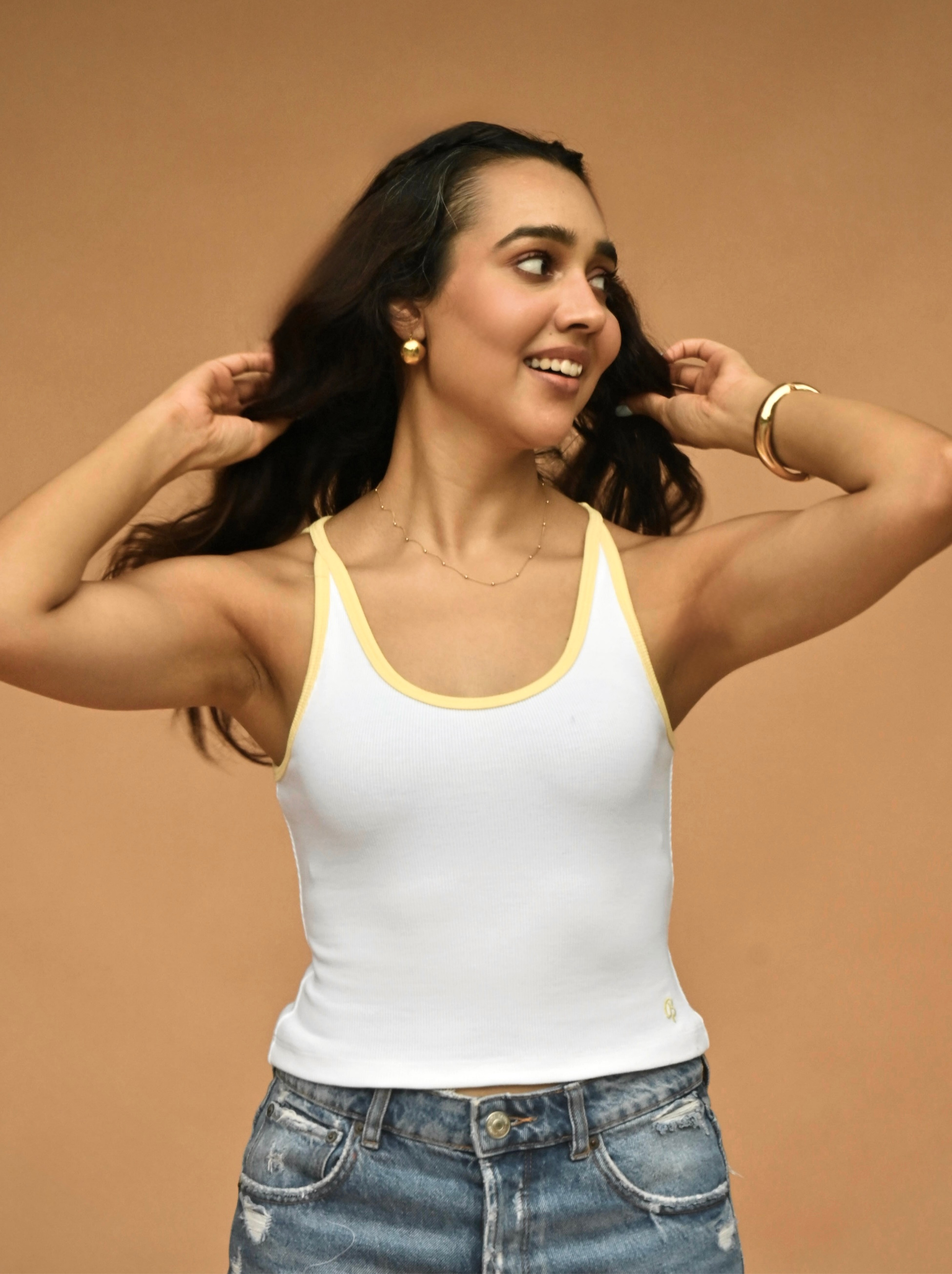 Dual Ribbed Tank Top