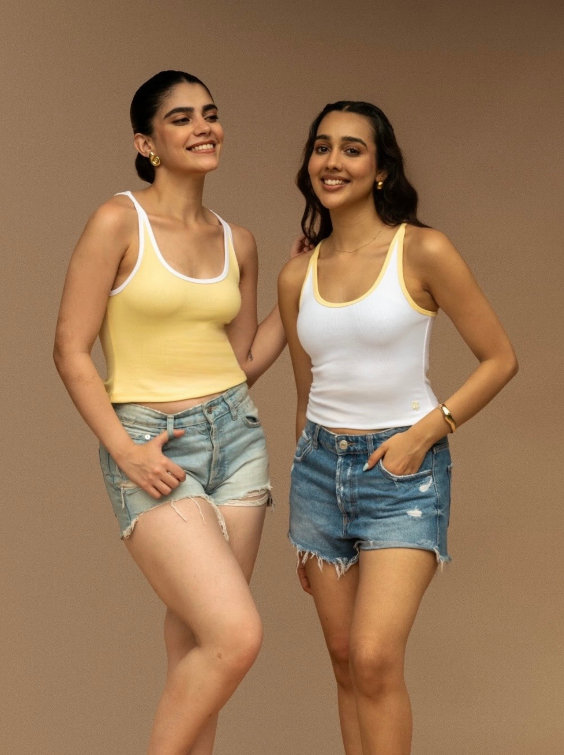 Dual Ribbed Tank Top