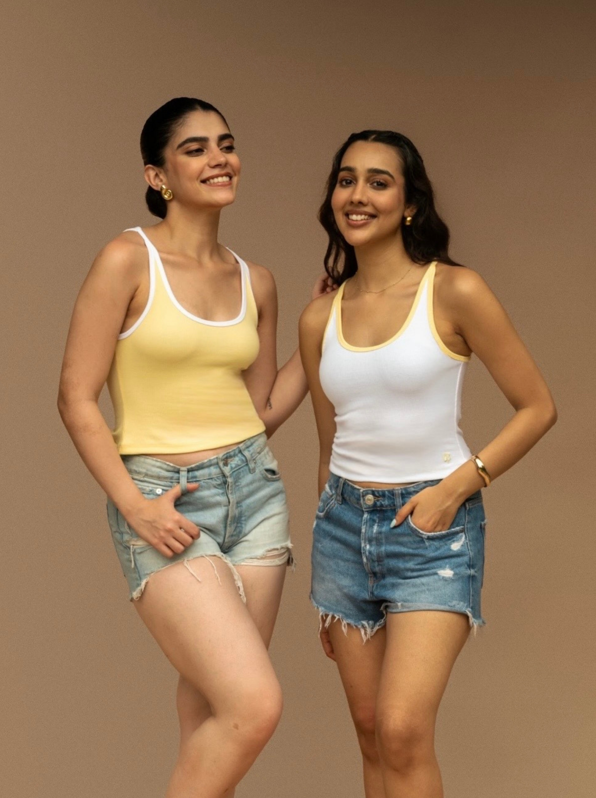 Dual Ribbed Tank Top