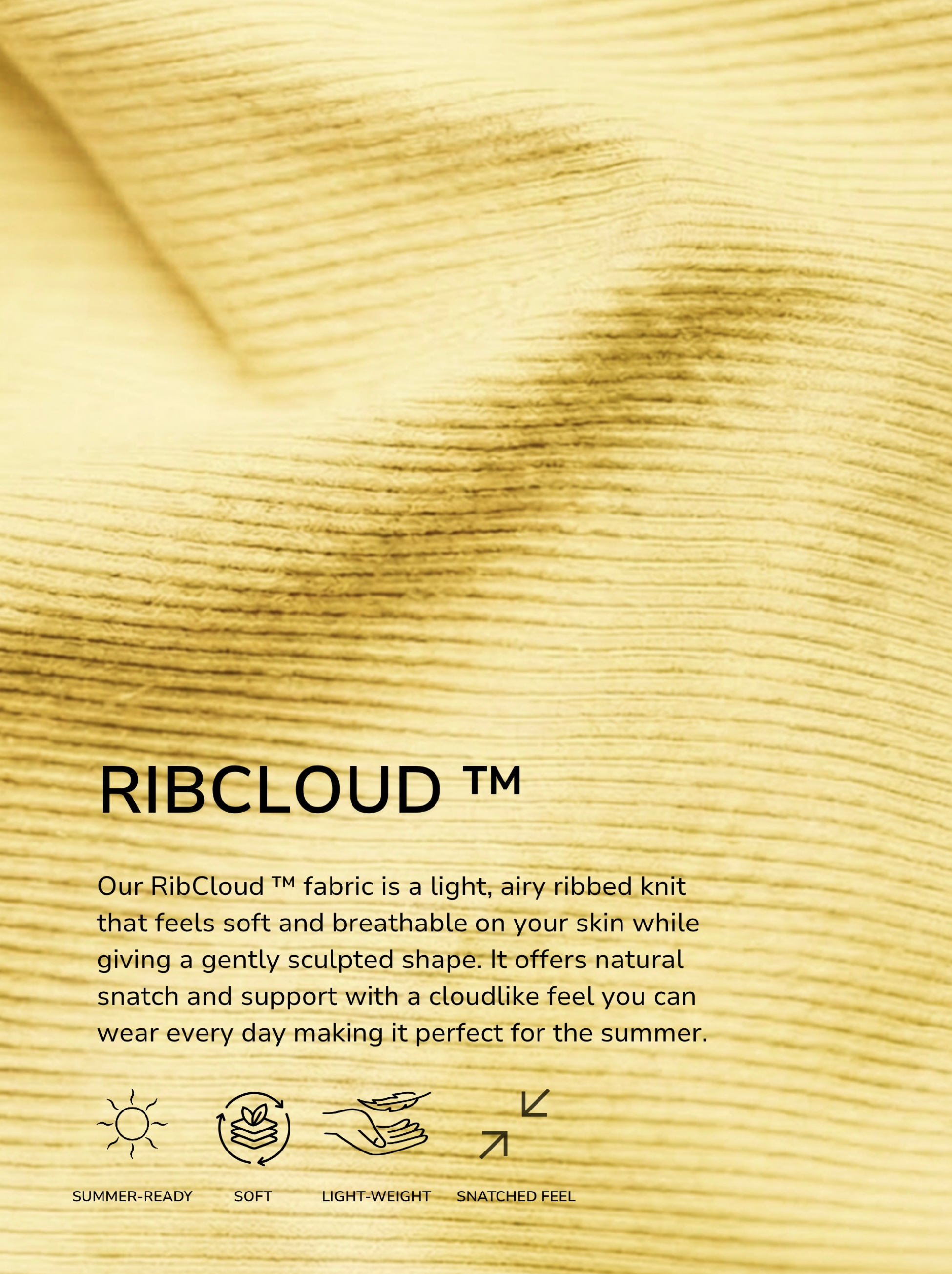 Ribbed Zipper Baby Tee